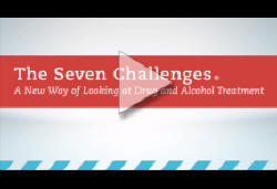 Carrie discussing the Seven Challenges program