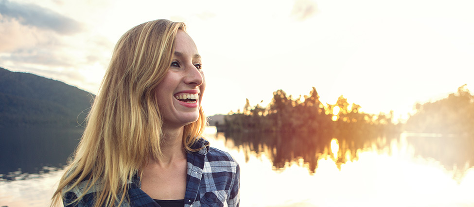 Teen Girl Smiling